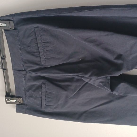 BANANA REPUBLIC blue "stretch" capris pants, back pockets. Casual pants. Size 6 - Picture 4 of 14